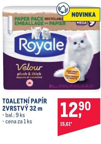 Makro TOALETNÍ PAPÍR 2VRSTVÝ 32 m nabídka