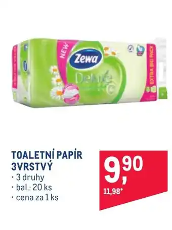Makro TOALETNÍ PAPÍR 3VRSTVÝ nabídka