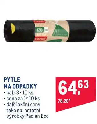 Makro PYTLE NA ODPADKY nabídka