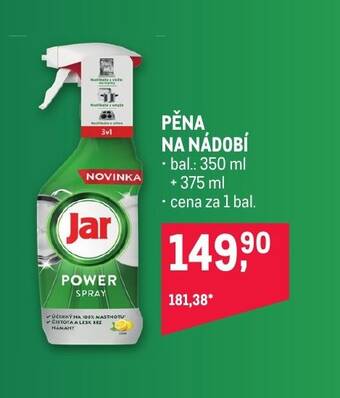 Makro PĚNA NA NÁDOBÍ nabídka
