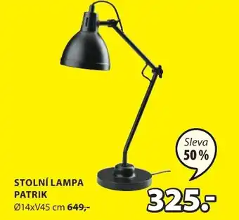 JYSK STOLNÍ LAMPA PATRIK nabídka
