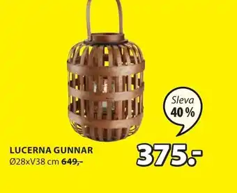 JYSK LUCERNA GUNNAR nabídka