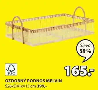 JYSK OZDOBNÝ PODNOS MELVIN nabídka