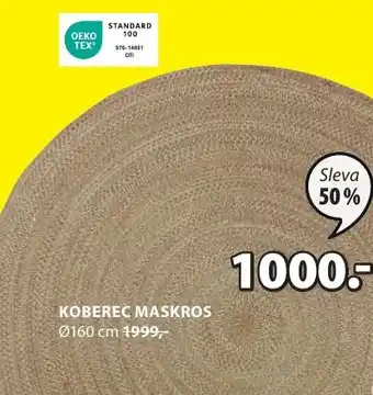 JYSK KOBEREC MASKROS nabídka