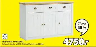 JYSK PŘÍBORNÍK MARKSKEL nabídka