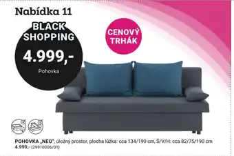 Möbelix POHOVKA NEO nabídka