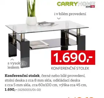 XXXLutz Konferenční stolek nabídka