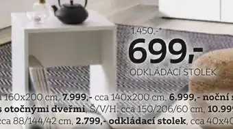 XXXLutz ODKLADACÍ STOLEK nabídka