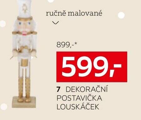 XXXLutz DEKORAČNÍ POSTAVIČKA LOUSKÁČEK nabídka