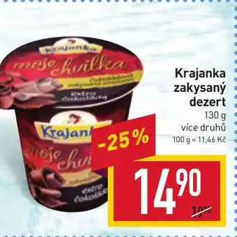 Billa Krajanka zakysaný dezert 130 g nabídka