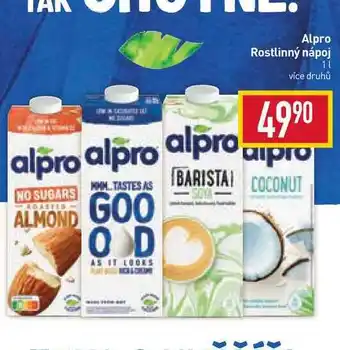 Billa Alpro rostlinný nápoj 1l nabídka