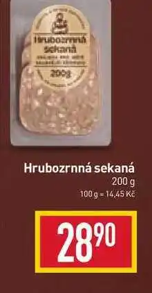 Billa Hrubozrnná sekaná 200 g nabídka