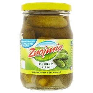 Billa Znojmia okurky 5-7 cm 340g nabídka
