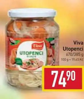 Billa Viva utopencil 670/385 g nabídka
