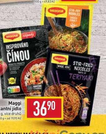 Billa Maggi instantní jídlo od 97g nabídka