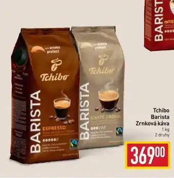 Tchibo barista zrnková káva 1 kg