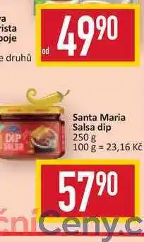 Billa Santa maria salsa dip 250 g nabídka