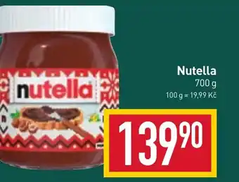 Billa Nutella nabídka
