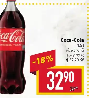 Billa Coca-Cola nabídka
