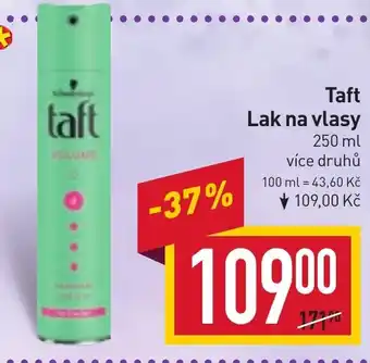 Billa Taft Lak na vlasy nabídka
