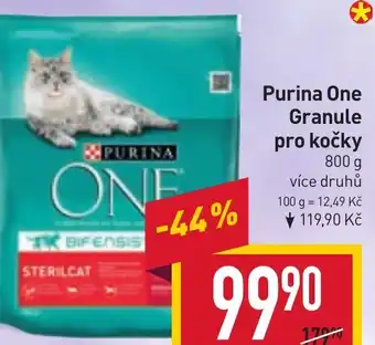 Billa Purina One Granule pro kočky nabídka