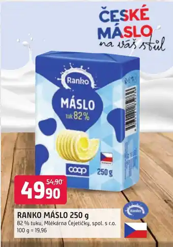 Trefa RANKO MÁSLO 250 g nabídka