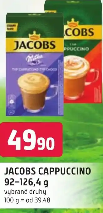 Trefa JACOBS CAPPUCCINO 92-126,4 g nabídka