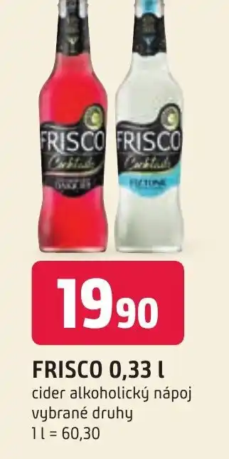 Trefa FRISCO 0,33 L nabídka
