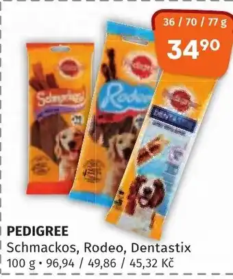 Trefa PEDIGREE nabídka