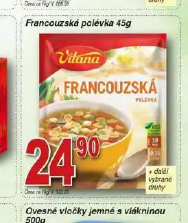 Hruška Francouzská polévka nabídka