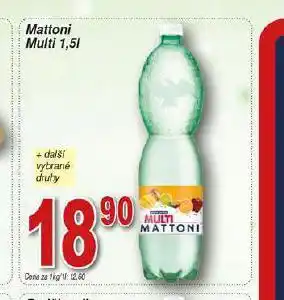 Hruška Mattoni multi nabídka