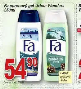 Hruška Fa sprchový gel nabídka