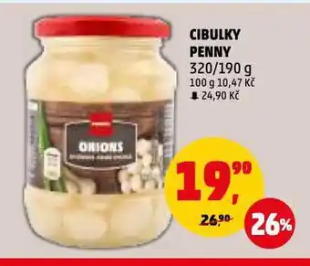 Penny Market Cibulky nabídka