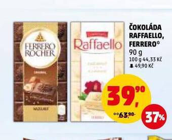 Penny Market Čokoláda raffaello nabídka