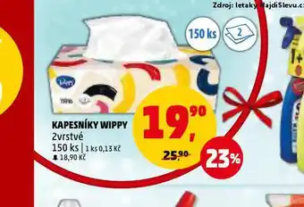 Penny Market Kapesníky wippy nabídka