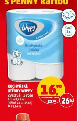 Penny Market Kuchyňské utěrky wippy nabídka