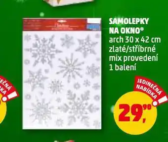 Penny Market Samolepky na okno nabídka