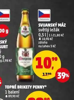 Penny Market Pivo svijanský máz nabídka