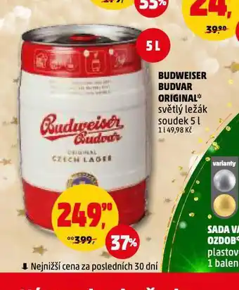 Penny Market Pivo budweiser budvar original nabídka