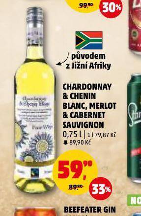Penny Market Merlot & cabernet sauvignon nabídka