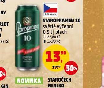 Penny Market Pivo staropramen 10 nabídka