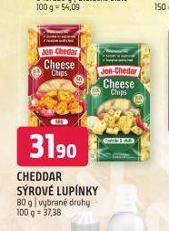 Terno Cheddar sýrové lupínky nabídka