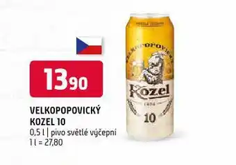 Terno Pivo velkopopovický kozel 10 nabídka