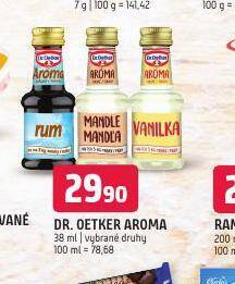 Terno Dr. oetker aroma nabídka