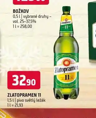 Pivo zlatopramen 11