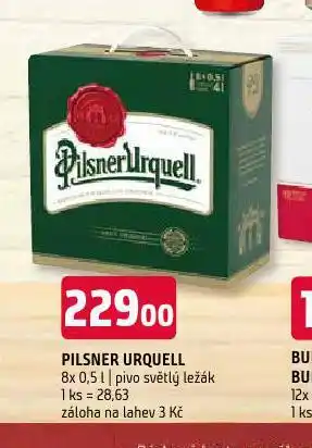 Terno Pivo pilsner urquell nabídka