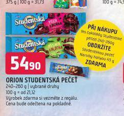 Terno Orion studentská pečeť nabídka