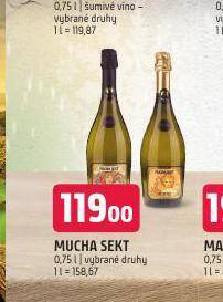 Terno Mucha sekt nabídka