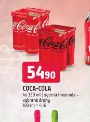 Terno Coca cola 4x 330 ml nabídka