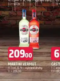 Terno Martini vermut nabídka